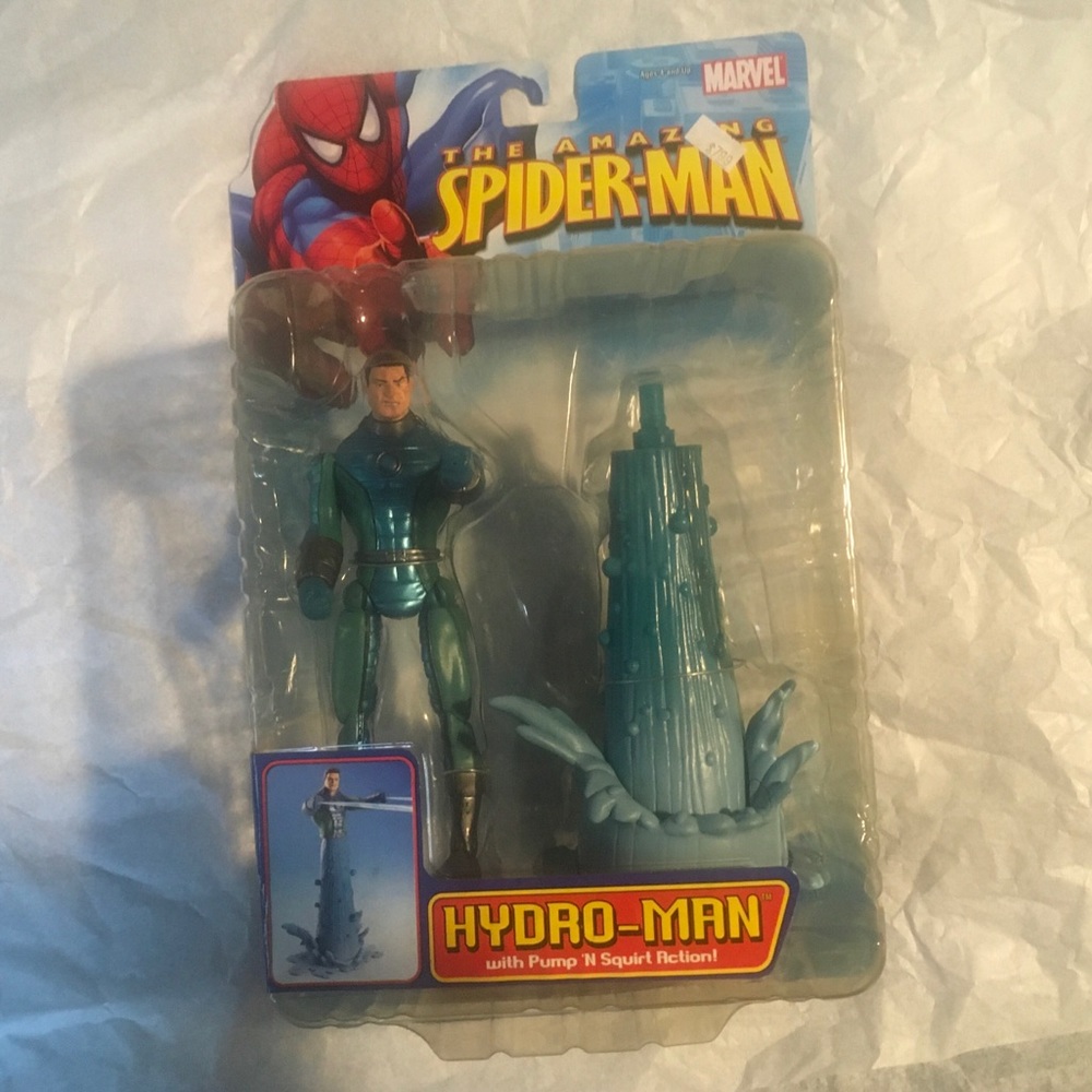 NEW Toybiz Hydro-Man Action Figure, Spider-Man